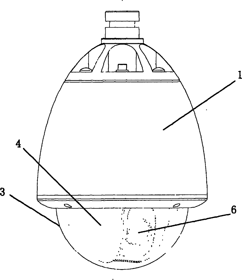 High-speed dome camera