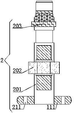 A force-increase and speed-up adjustment device for a high-speed precision numerical control punching machine