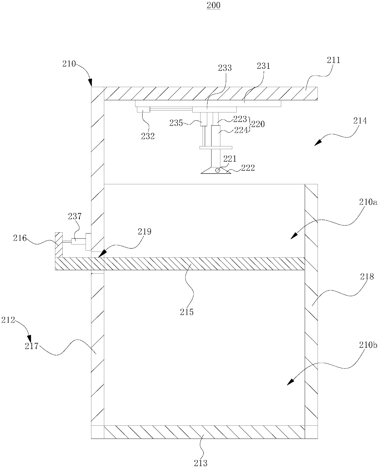 Film covering and turnover integrated equipment and woven bag processing system