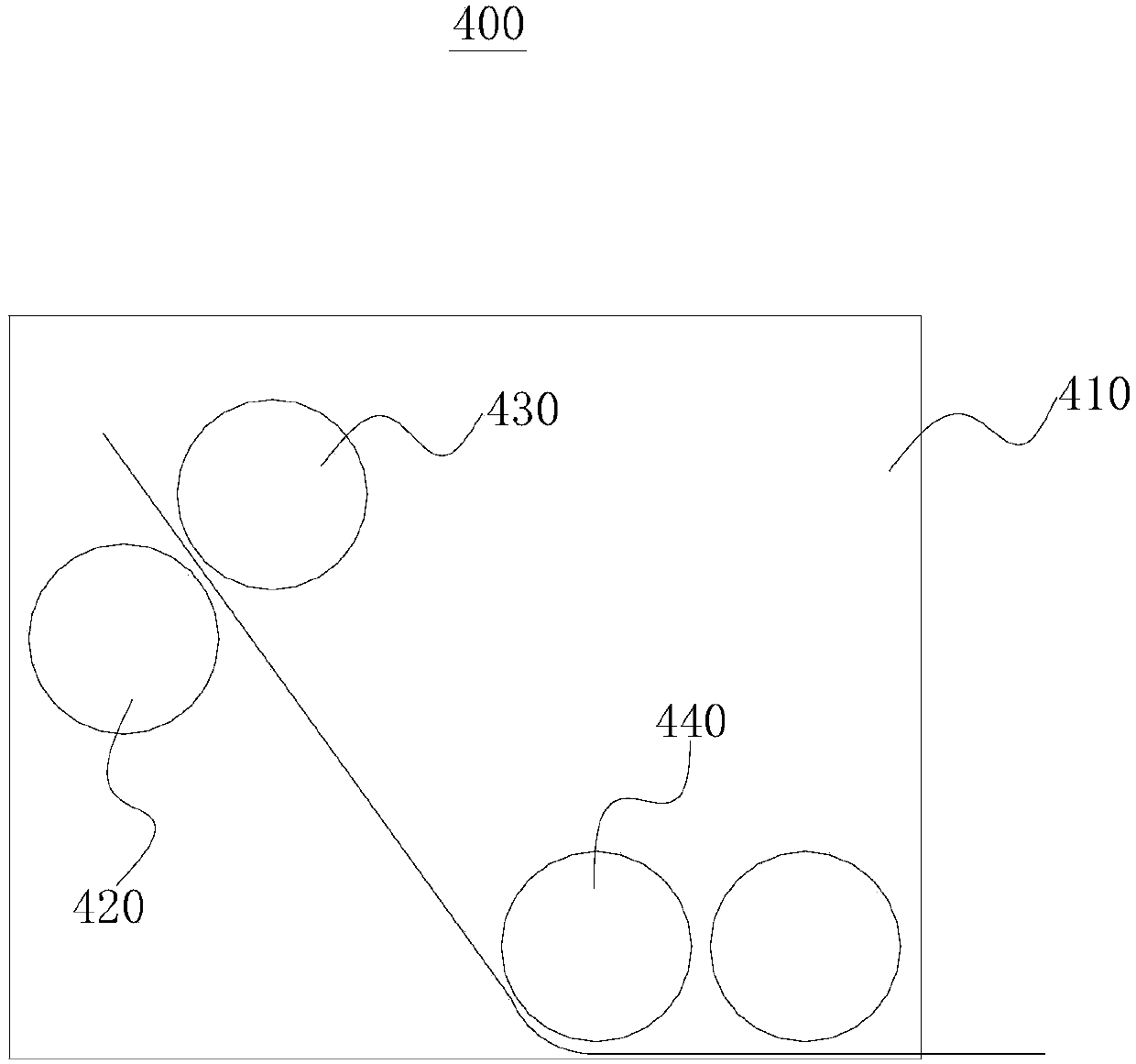 Film covering and turnover integrated equipment and woven bag processing system