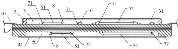 Heterogeneously integrated system-in-package structure and packaging method