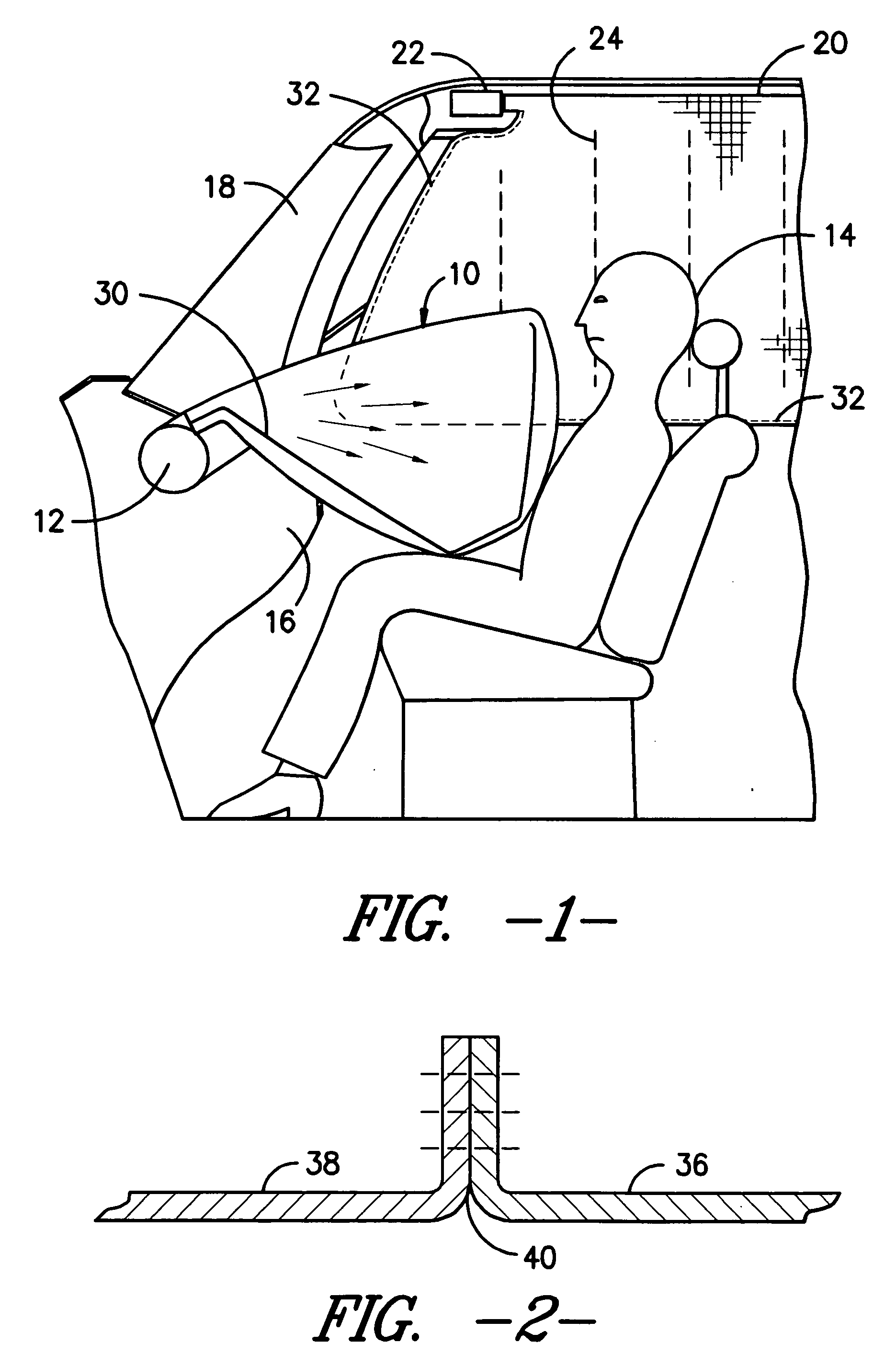 Air bag fabric and inflatble elements formed therefrom