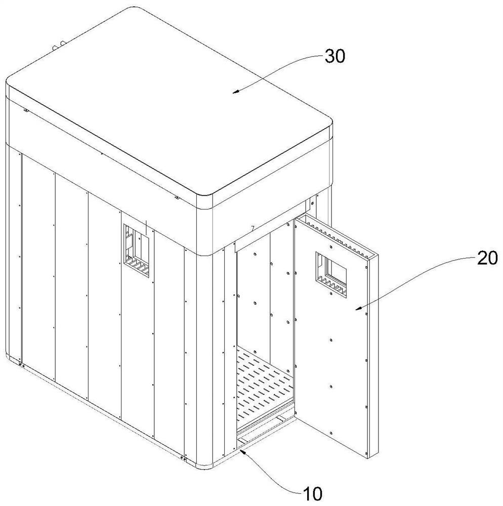 An escape fire safety cabinet