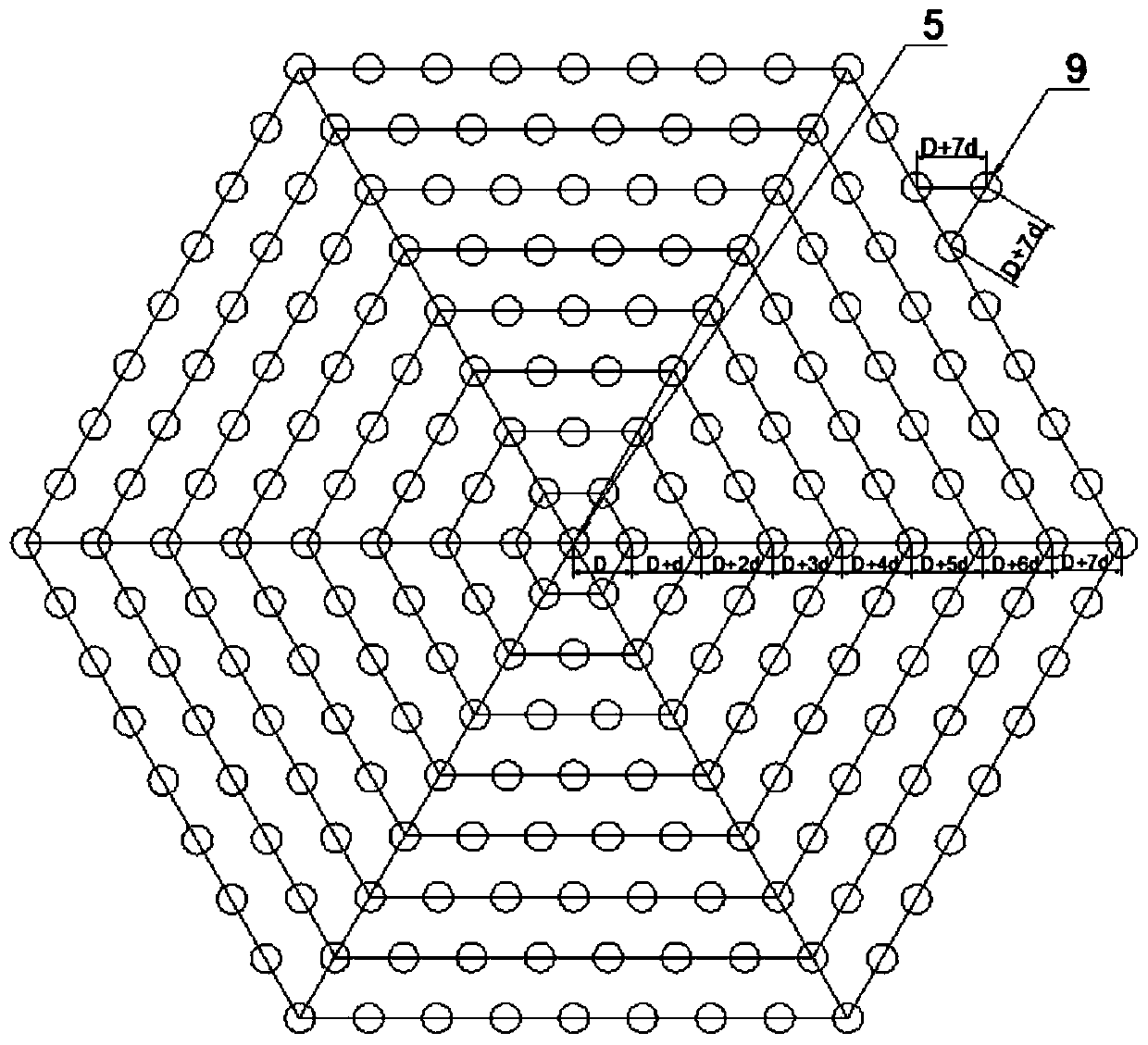 Solar cross-quarter soil energy storage and heating supply system