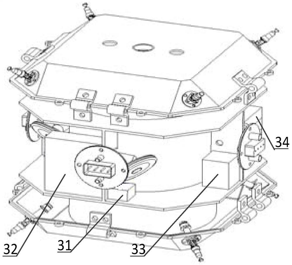 A method for on-orbit assembly of spacecraft based on polymer robots