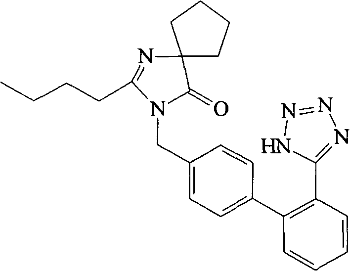 Irbesartan-hydrochlorothiazide drug combination liposome solid preparation
