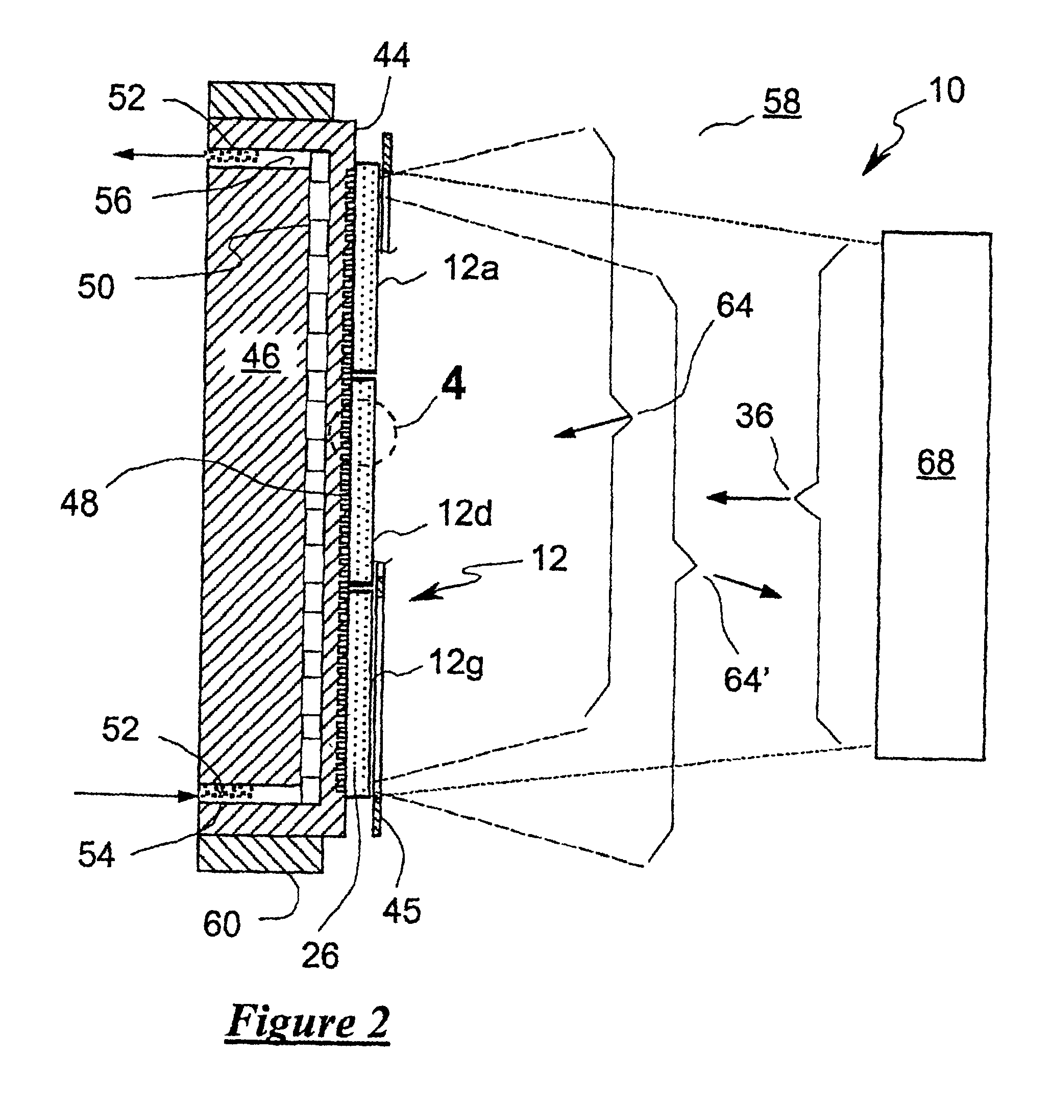 High-average power active mirror solid-state laser with multiple subapertures