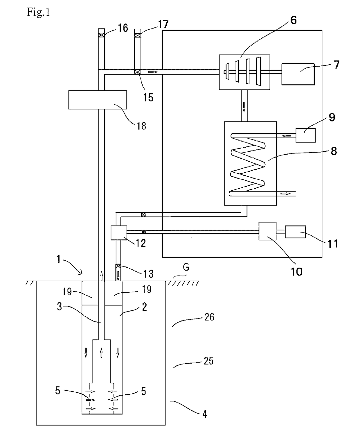 Boiling-water geothermal heat exchanger and boiling-water geothermal power generation equipment