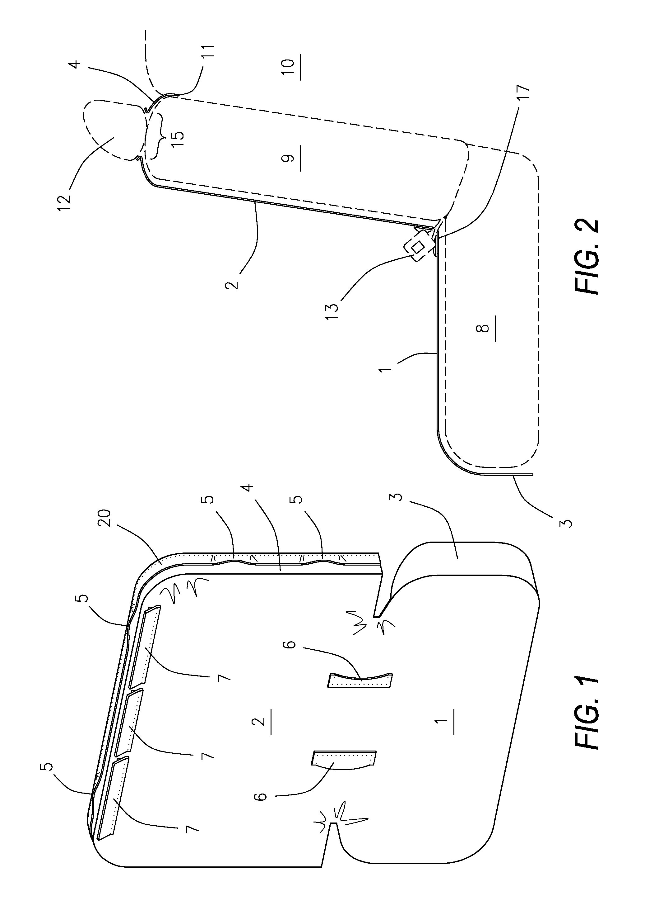 Car seat protector with chassis lock system