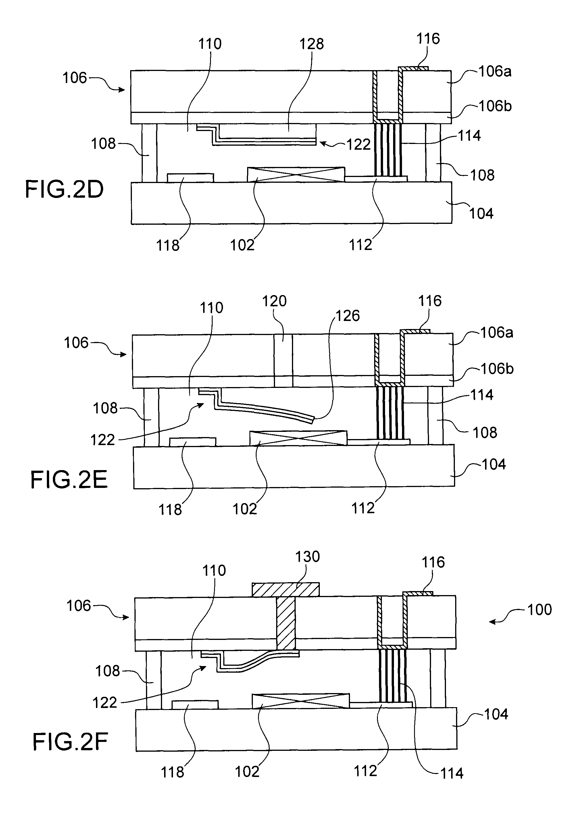Microcavity structure and encapsulation structure for a microelectronic device