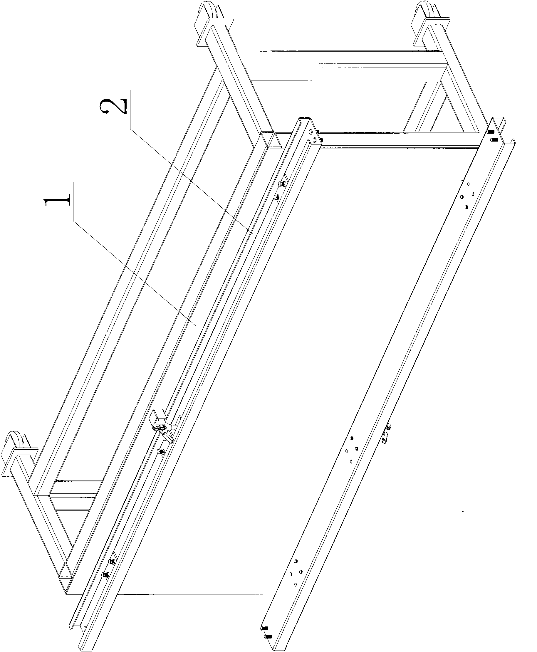 Method for assembling pedestal of overhead cell support of hybrid vehicle and clamp thereof