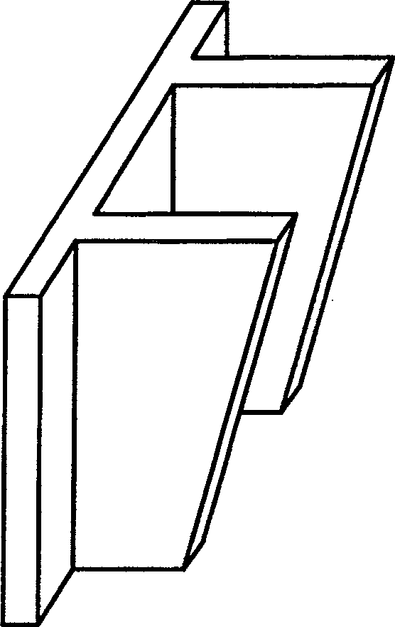 Three dimensional knitting method of variable cross section preshaped product and its product