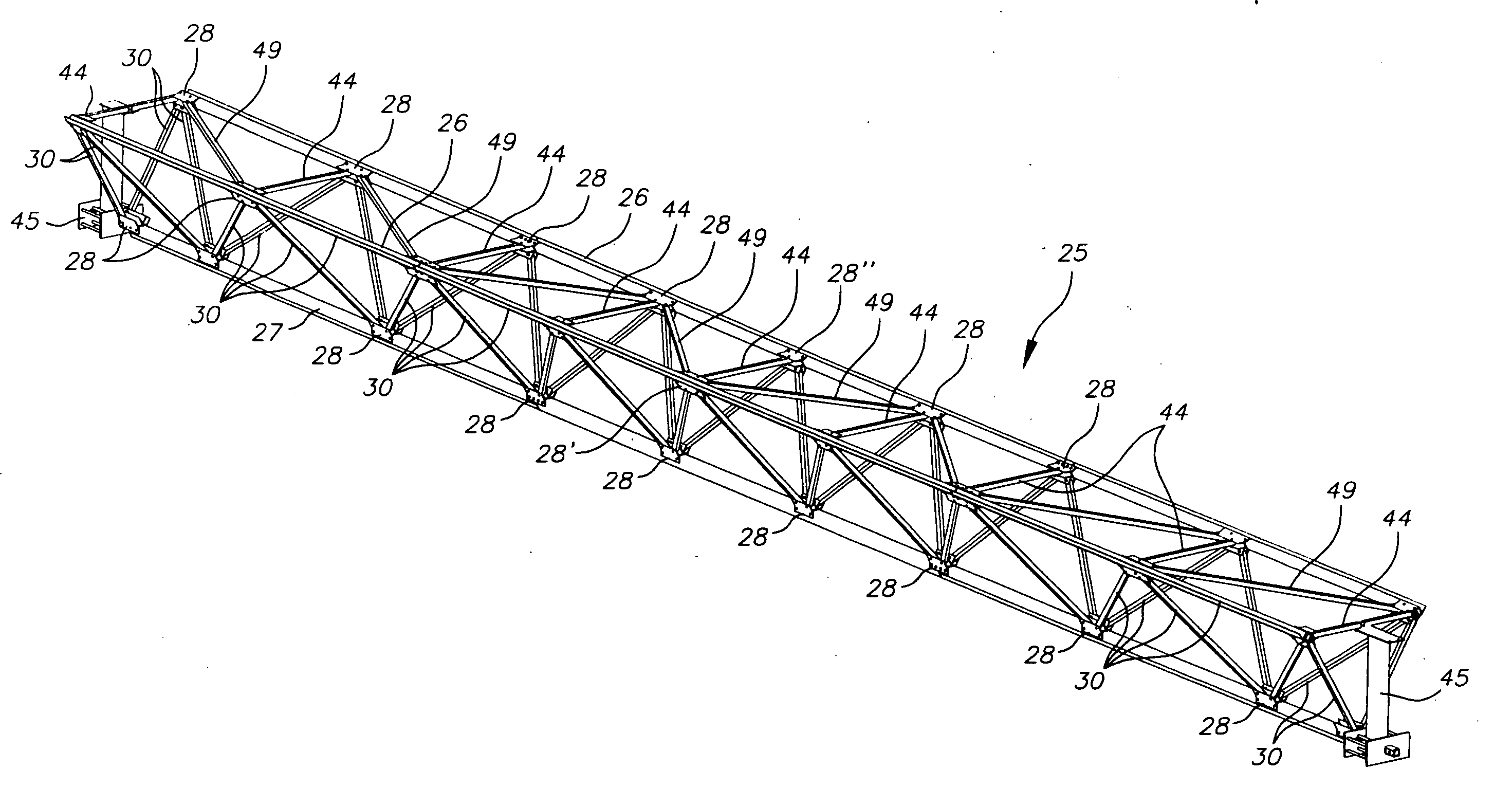 Tubular structural member with non-uniform wall thickness