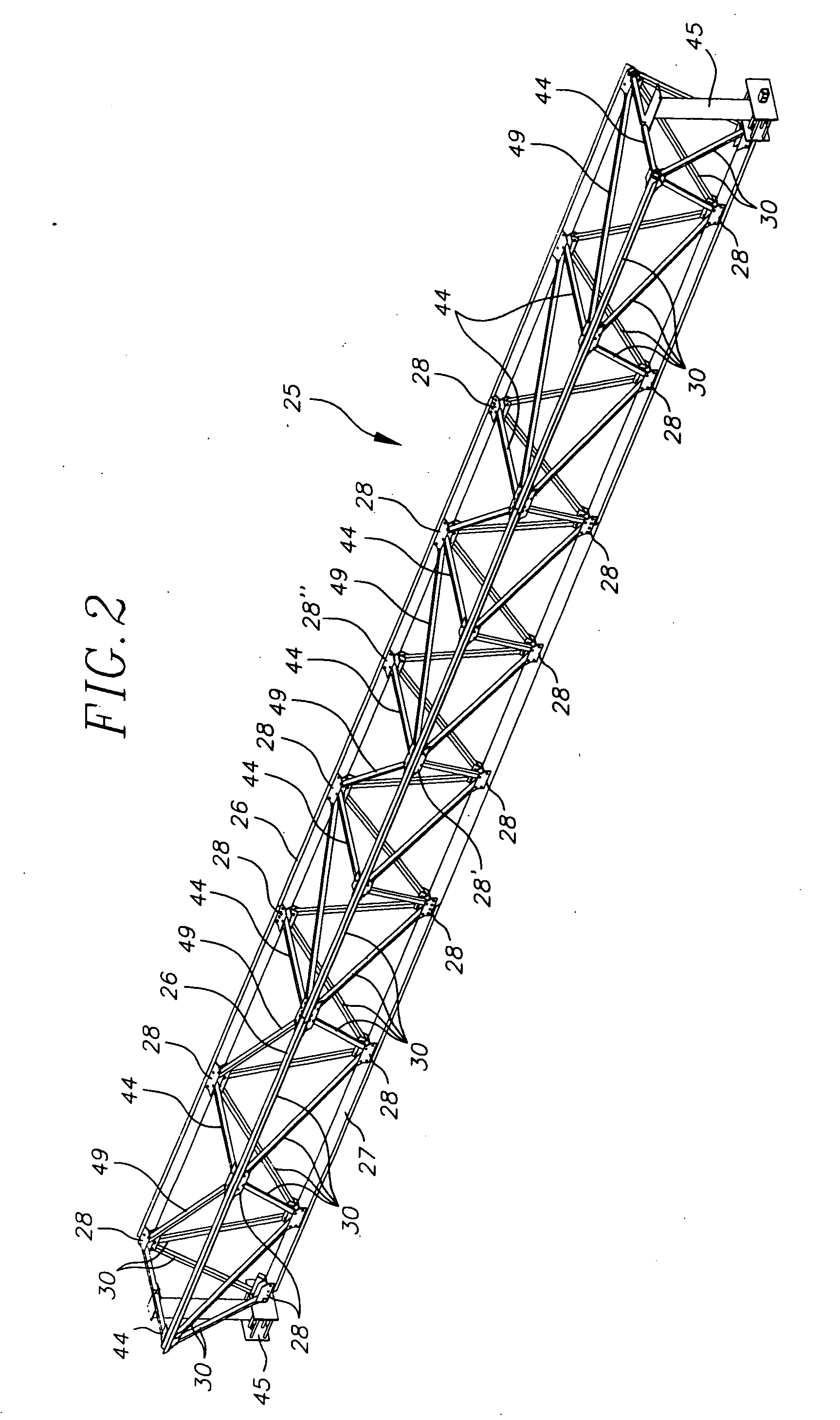 Tubular structural member with non-uniform wall thickness