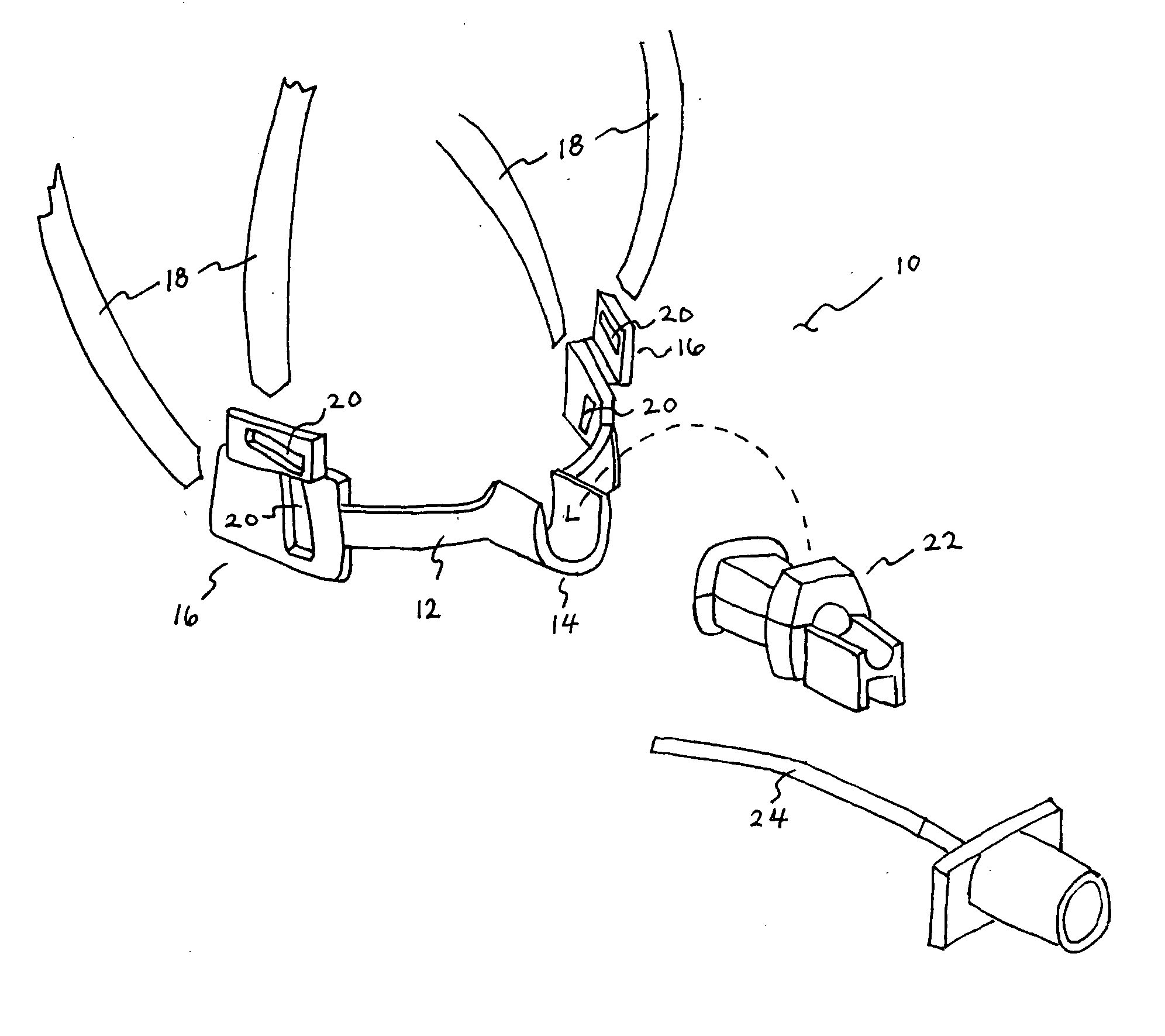 Endotracheal tube holder with an adjacent feeding tube holder for neo-natal use