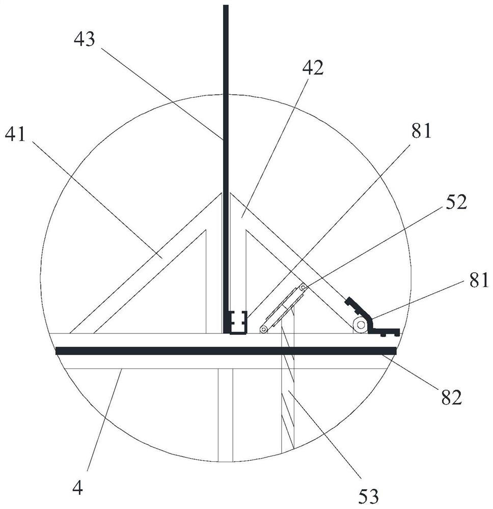 Construction method of installing rubber waterstop for automatic folding joint box of underground diaphragm wall