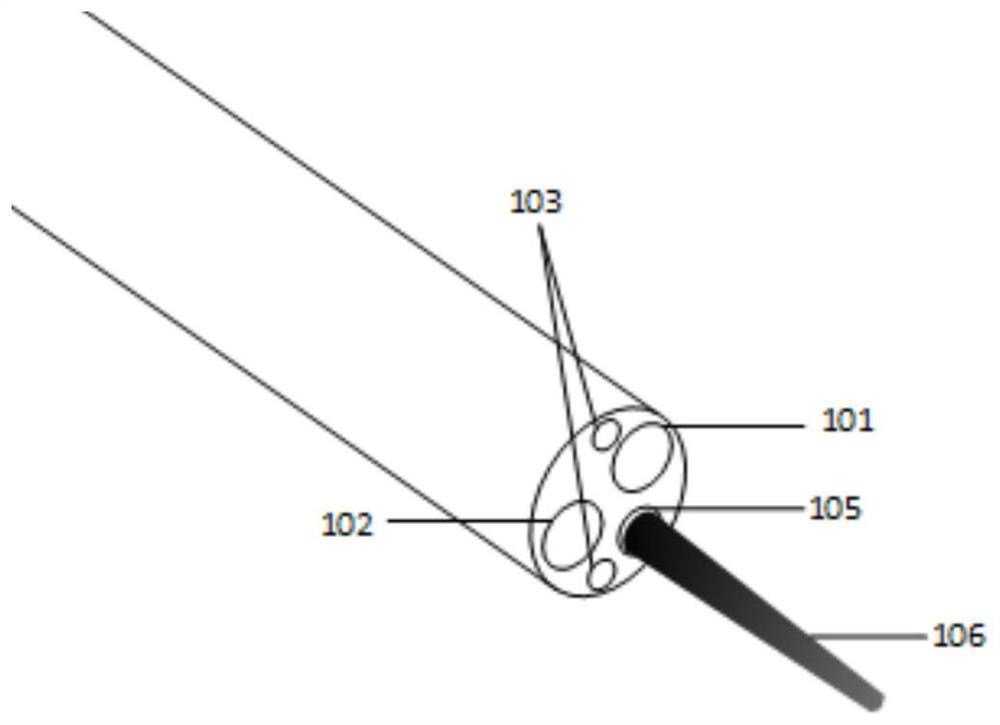 Focus three-dimensional size measurement and display method based on binocular endoscope