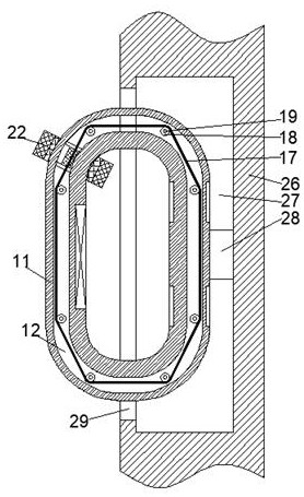 Door handle capable of achieving automatic disinfection