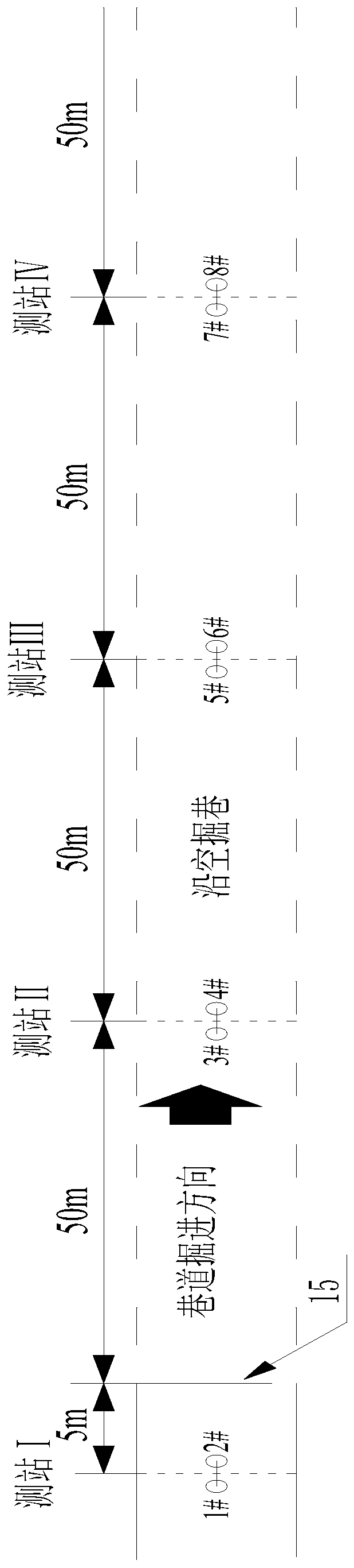 Gob-side entry driving method based on complete period of roadway service and adopting grouting anchor cable