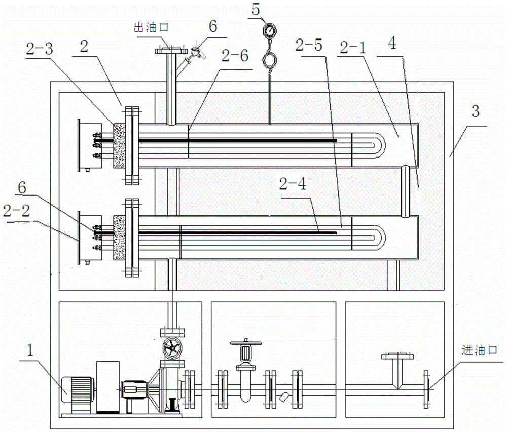Single-pump conduction oil heating system