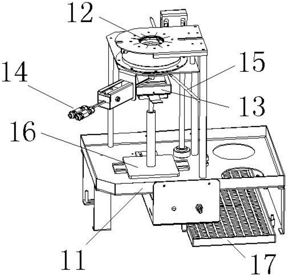 Smoke density test device