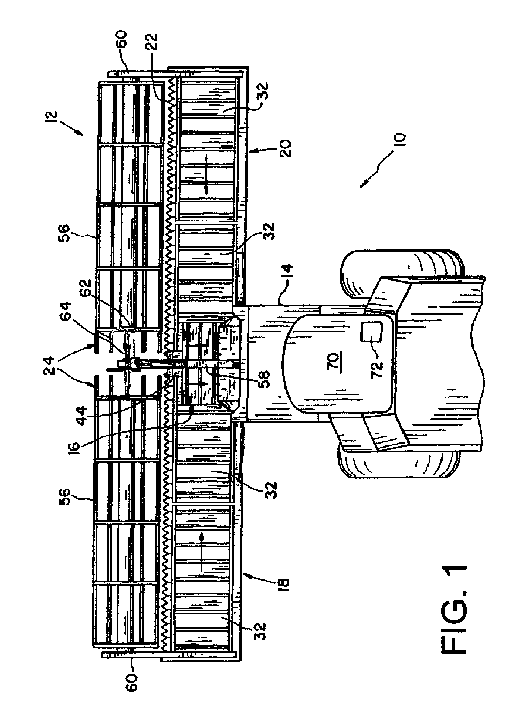 Flexible draper belt drive for an agricultural harvesting machine