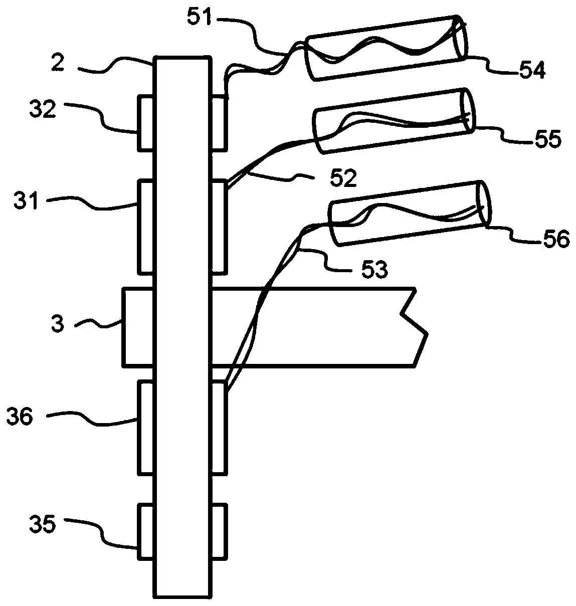 Inductance type rotation position sensor