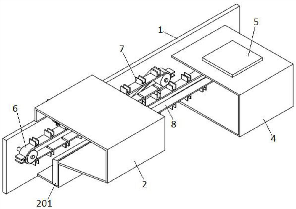 Automatic painting equipment for badminton racket processing