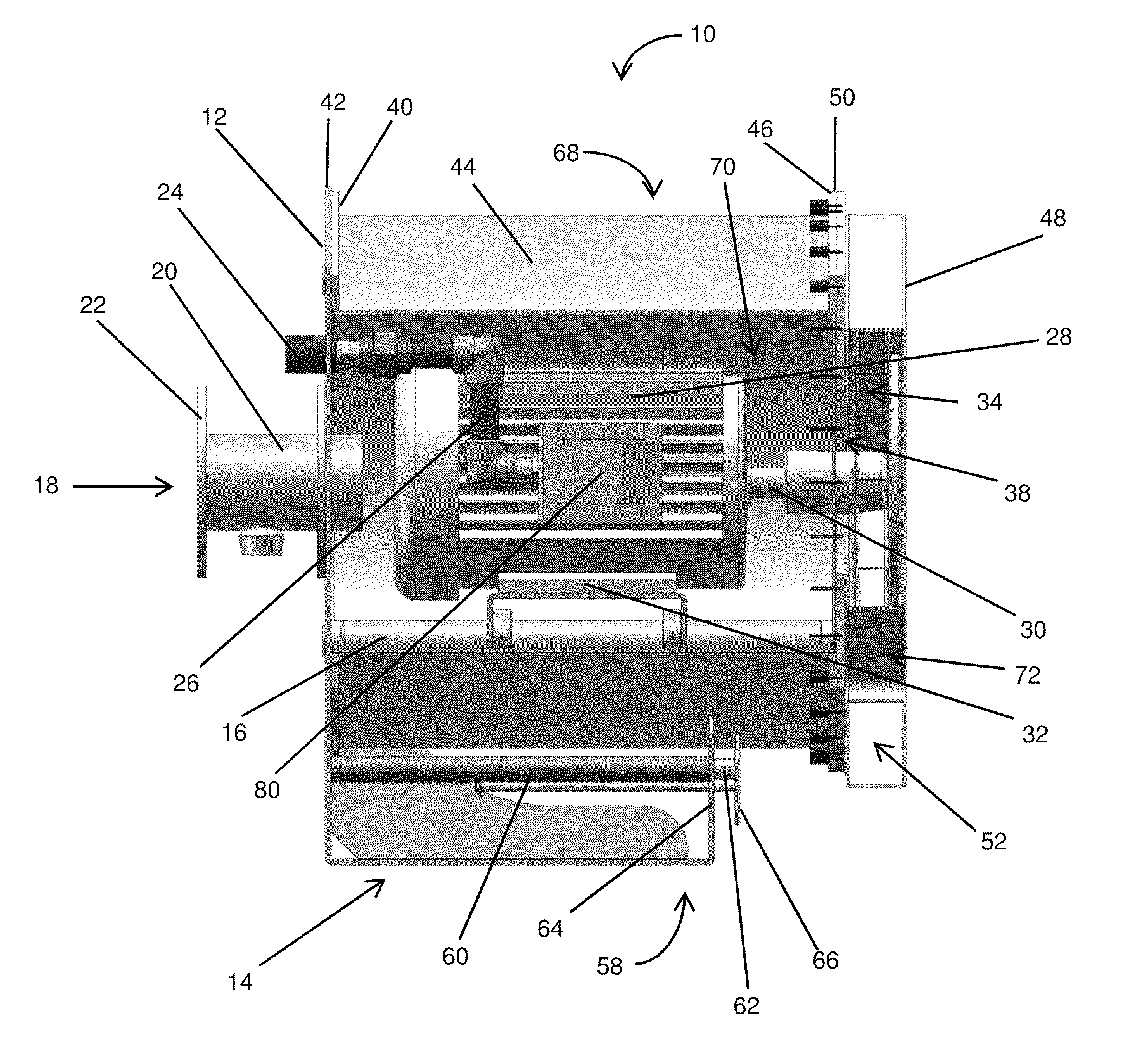 Gas booster system and related method