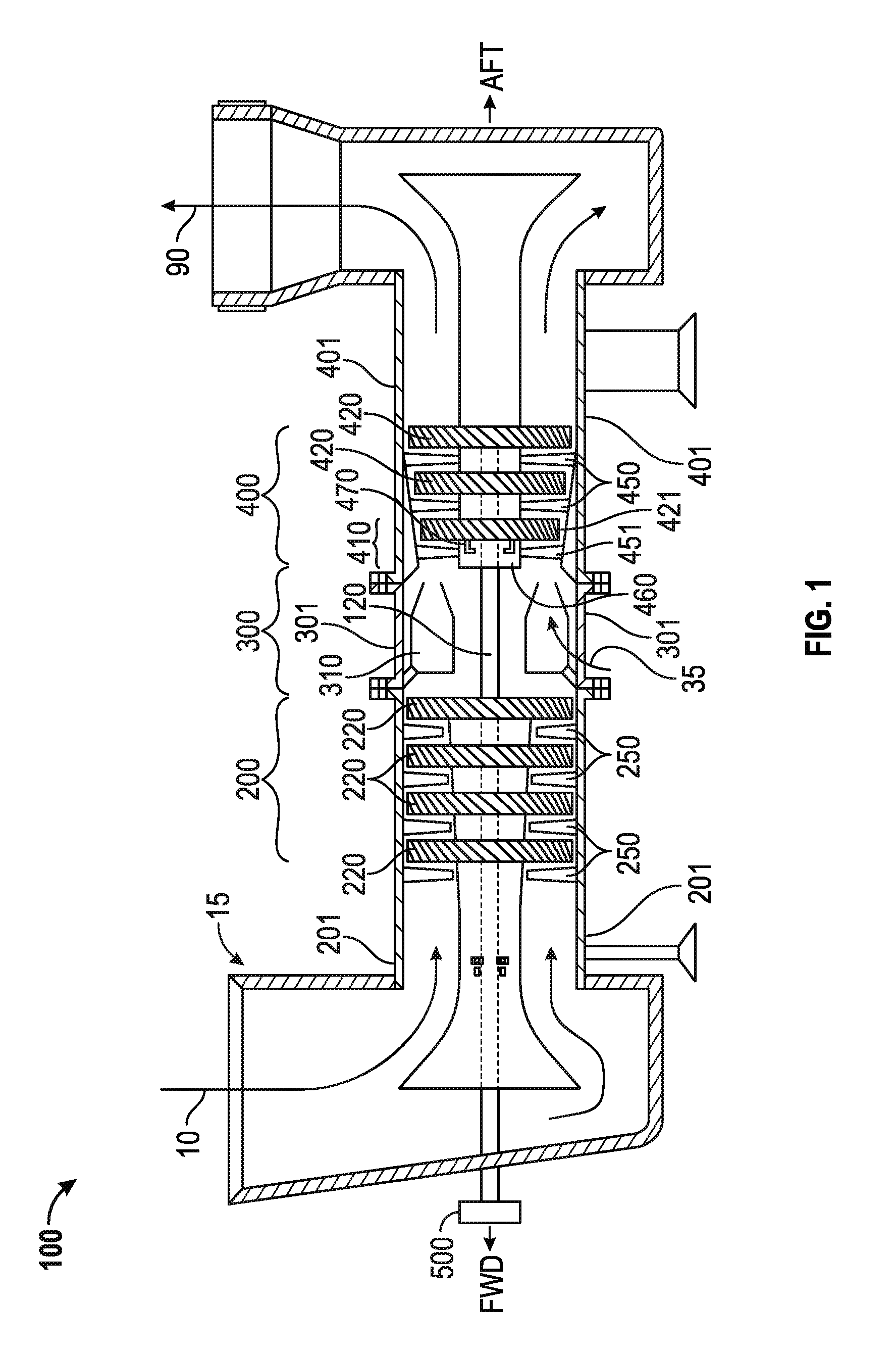 Preswirler configured for improved sealing