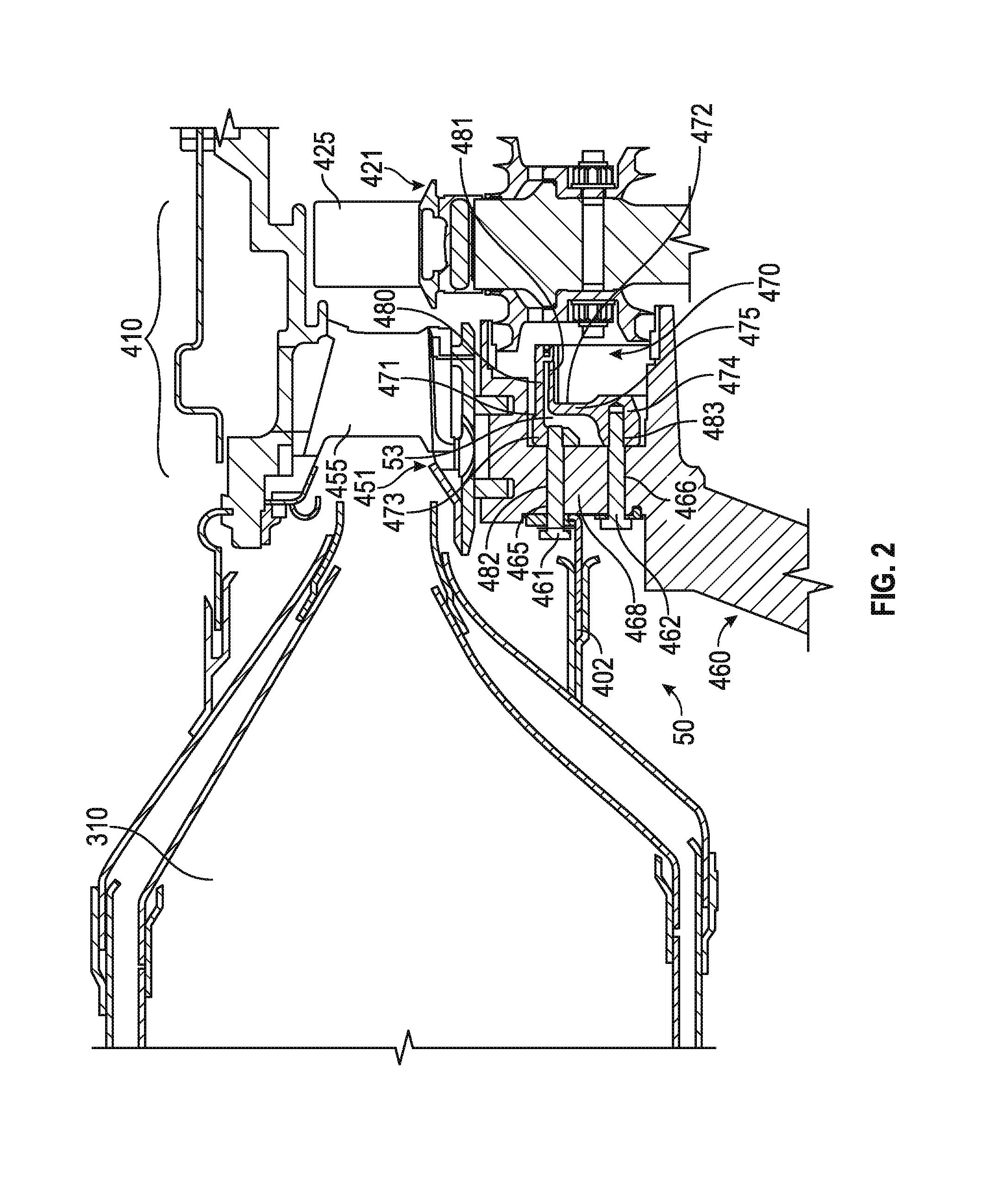 Preswirler configured for improved sealing