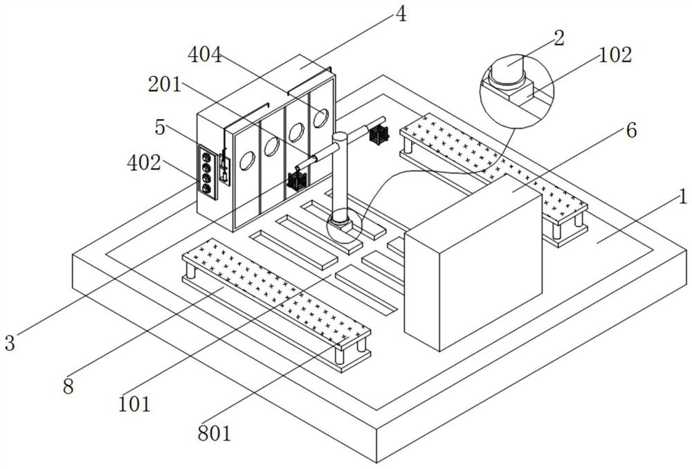 A thermal shock test method and test equipment for electronic structural parts