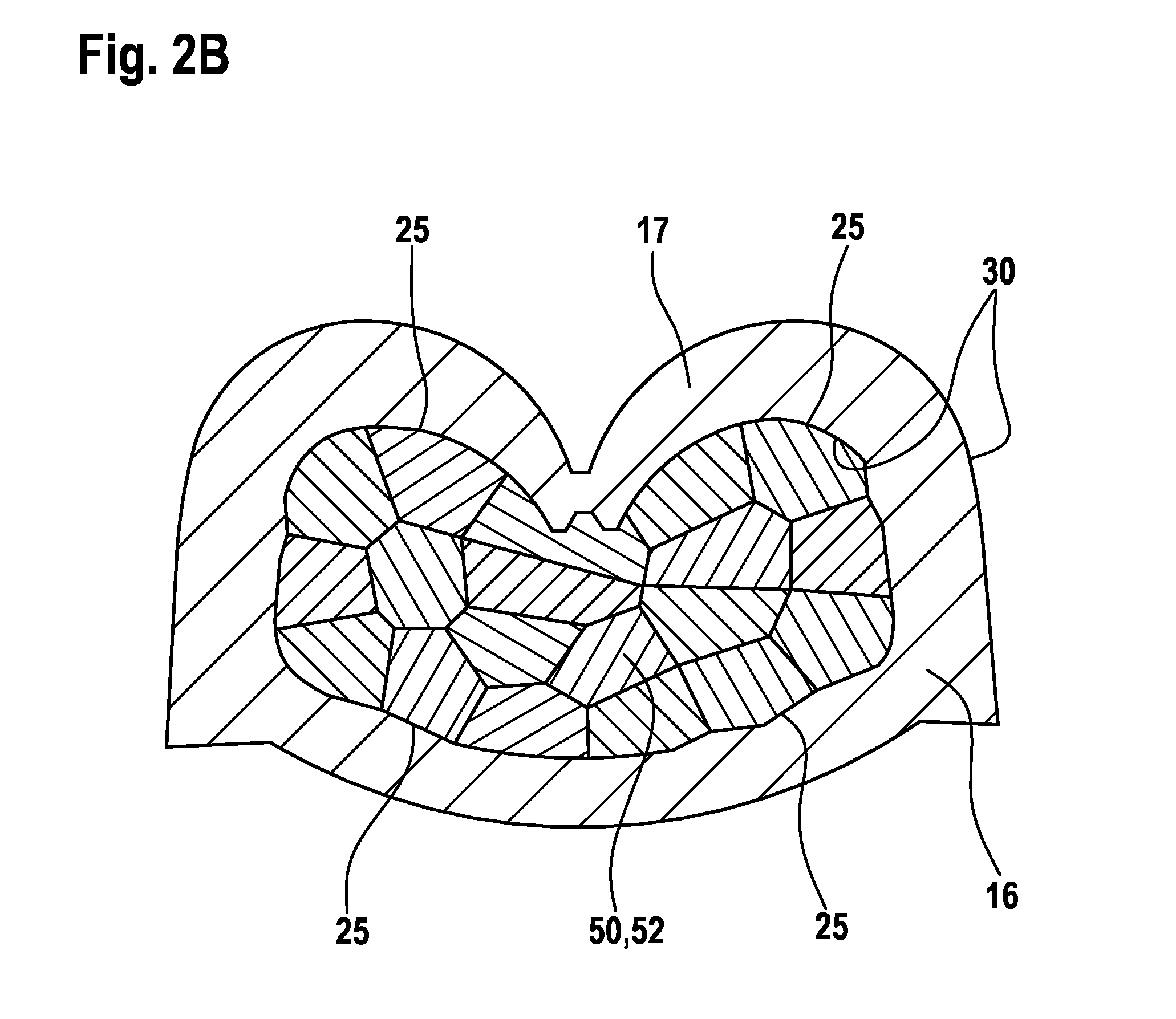 Contact element and method for the production thereof