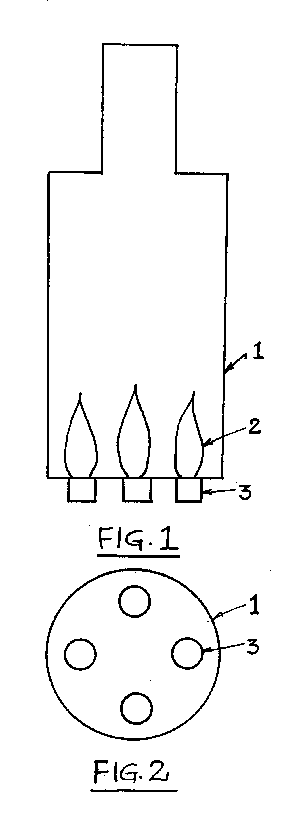 Monitoring of flames using optical fibers and video camera vision system