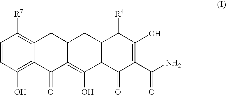 Tetracycline compounds for the treatment of rheumatoid arthritis and related methods of treatment