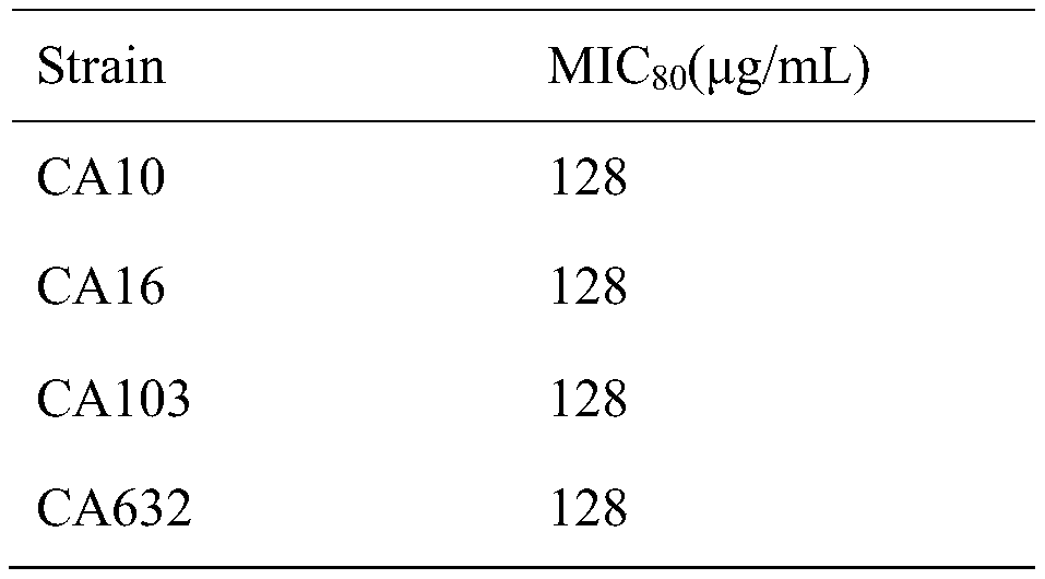 Application of butylphthalide in the preparation of antifungal products and its products