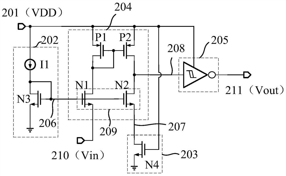 A level shifting circuit and level shifting method