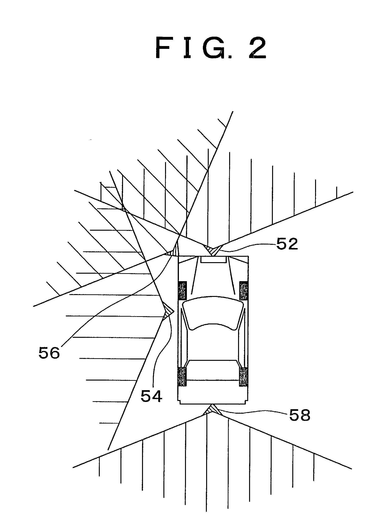 Device for monitoring area around vehicle