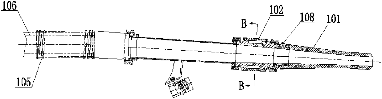 Jet device, spray head assembly and concrete jet vehicle