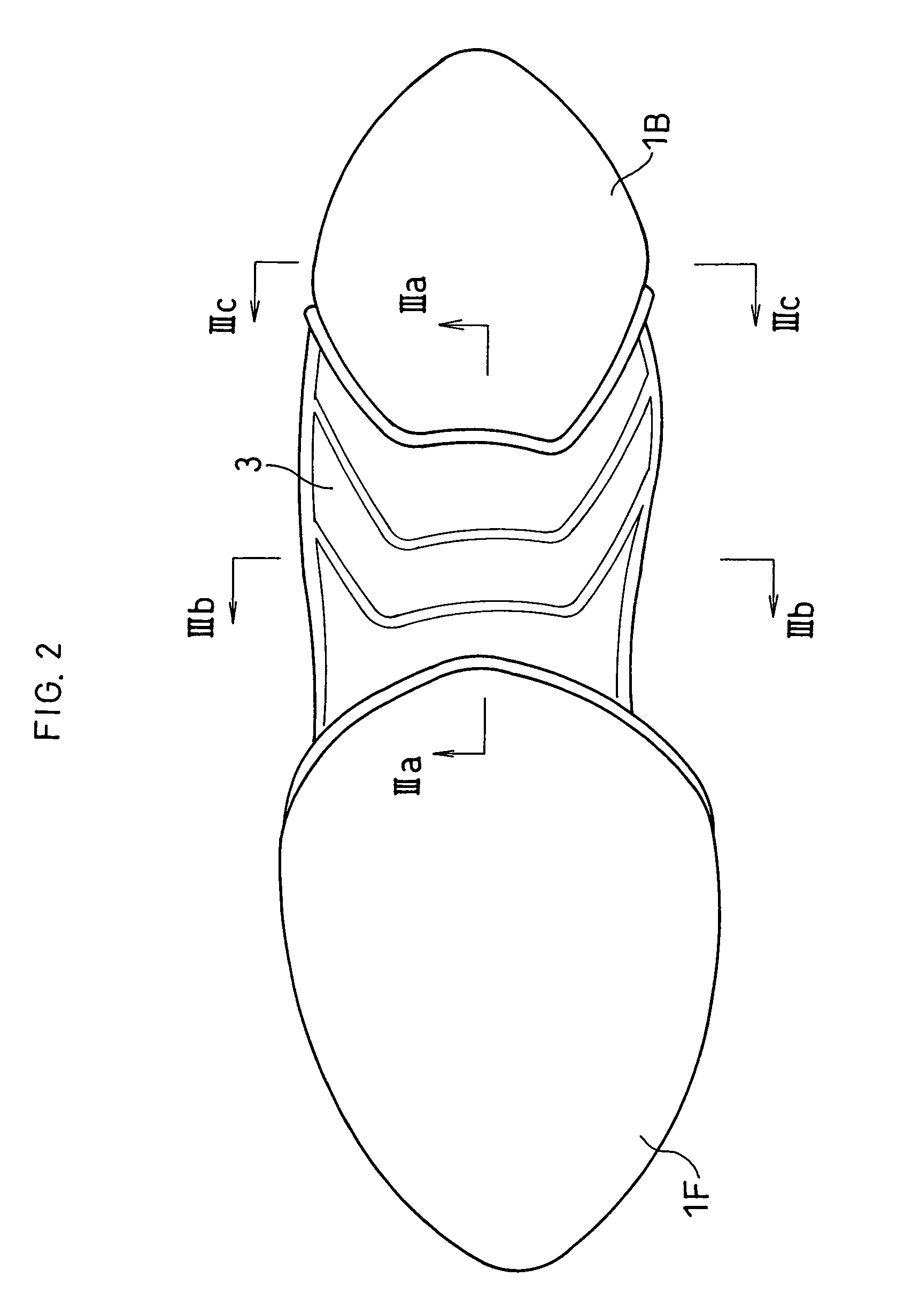 Wrestling shoe with separated outer soles