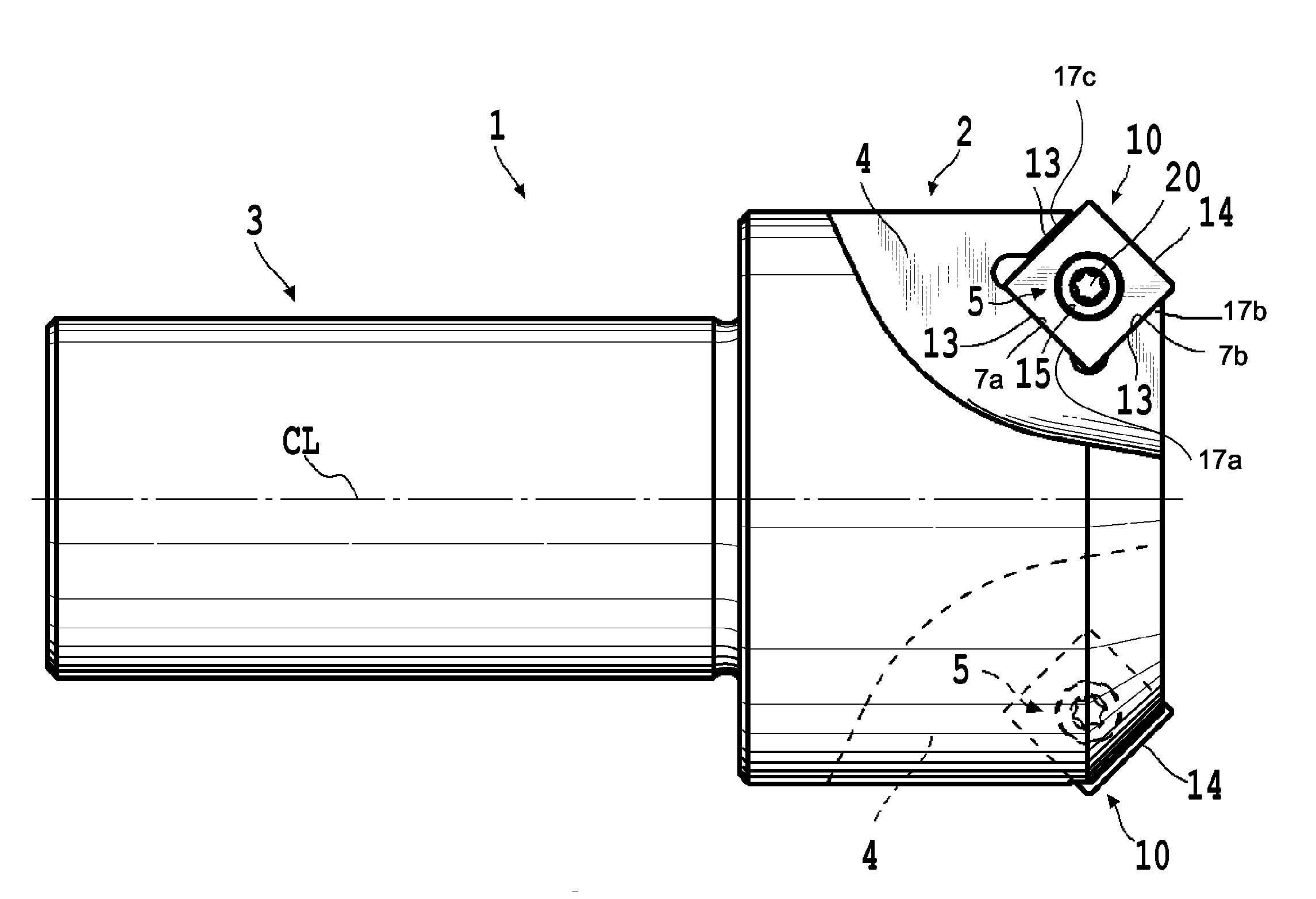 Cutting Tool with a Replaceable Blade Edge
