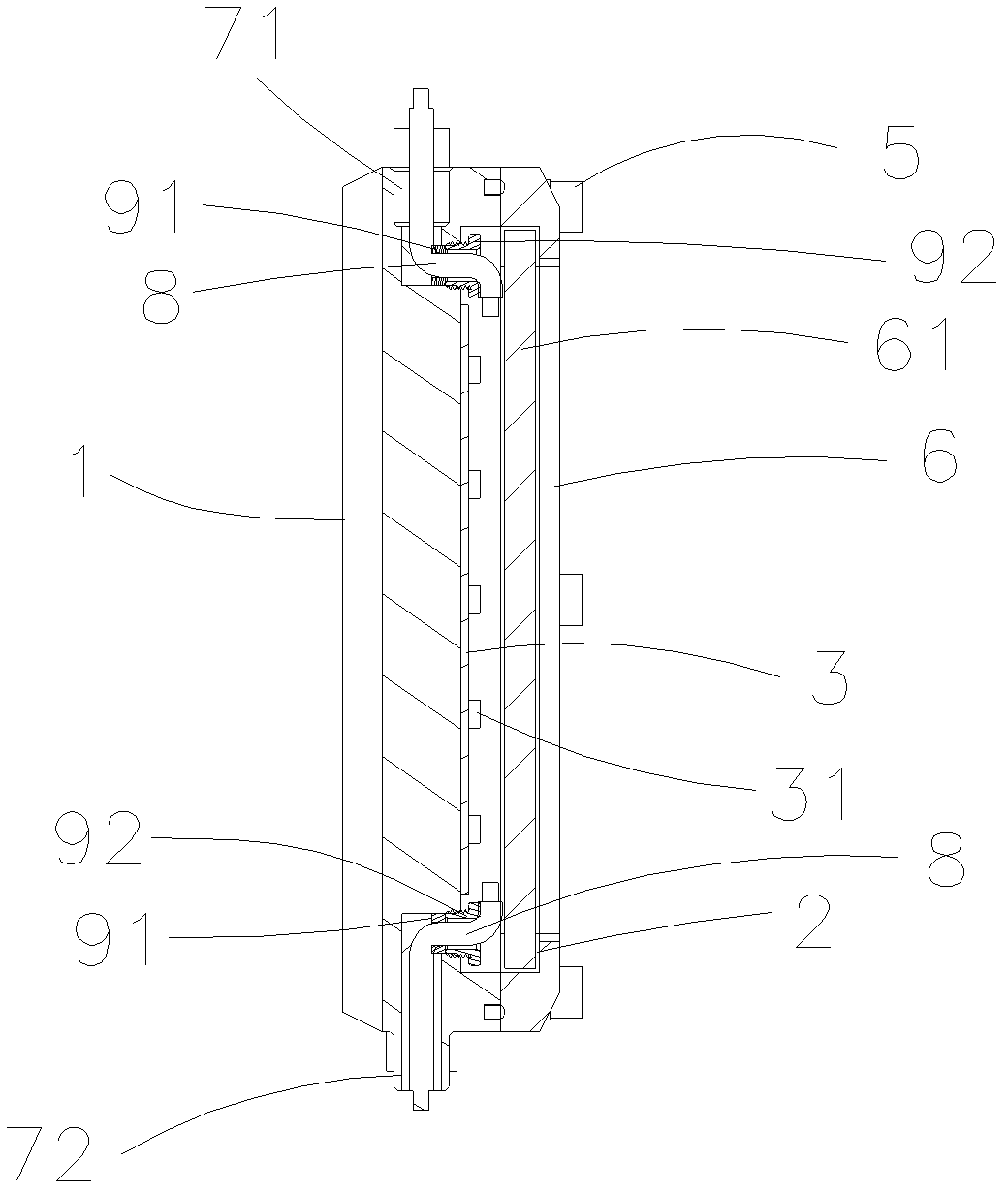 Explosion-proof LED (light emitting diode) lighting module and combination thereof