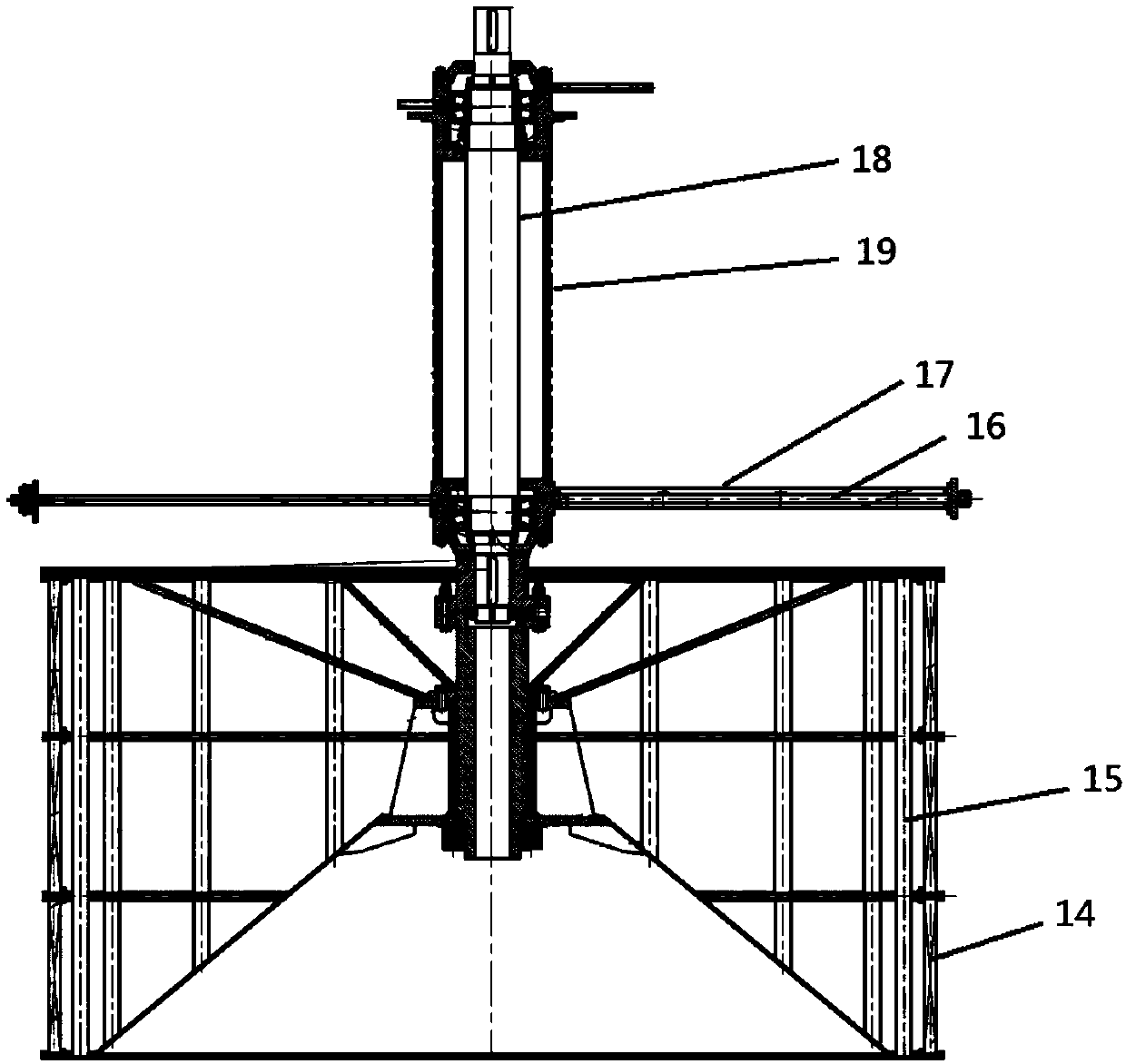 Vertical mill system and method for producing oil well cement