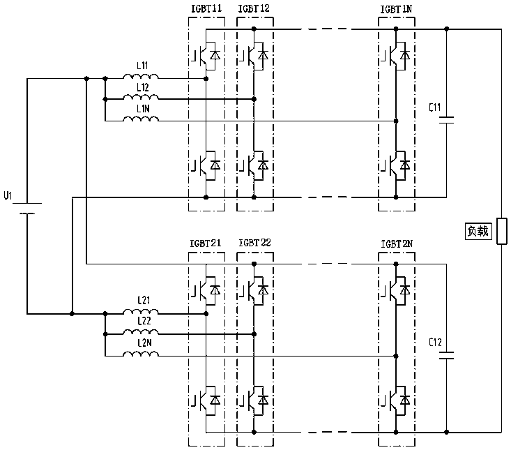 Efficient and high-power vehicle-mounted DCDC power supply