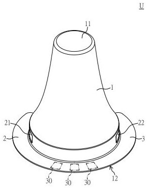 Probe sleeve for ear thermometer and grouping method of probe sleeve for ear thermometer