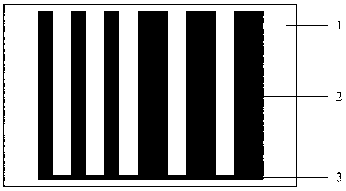 A waterproof invisible barcode and detection method based on electrical detection method