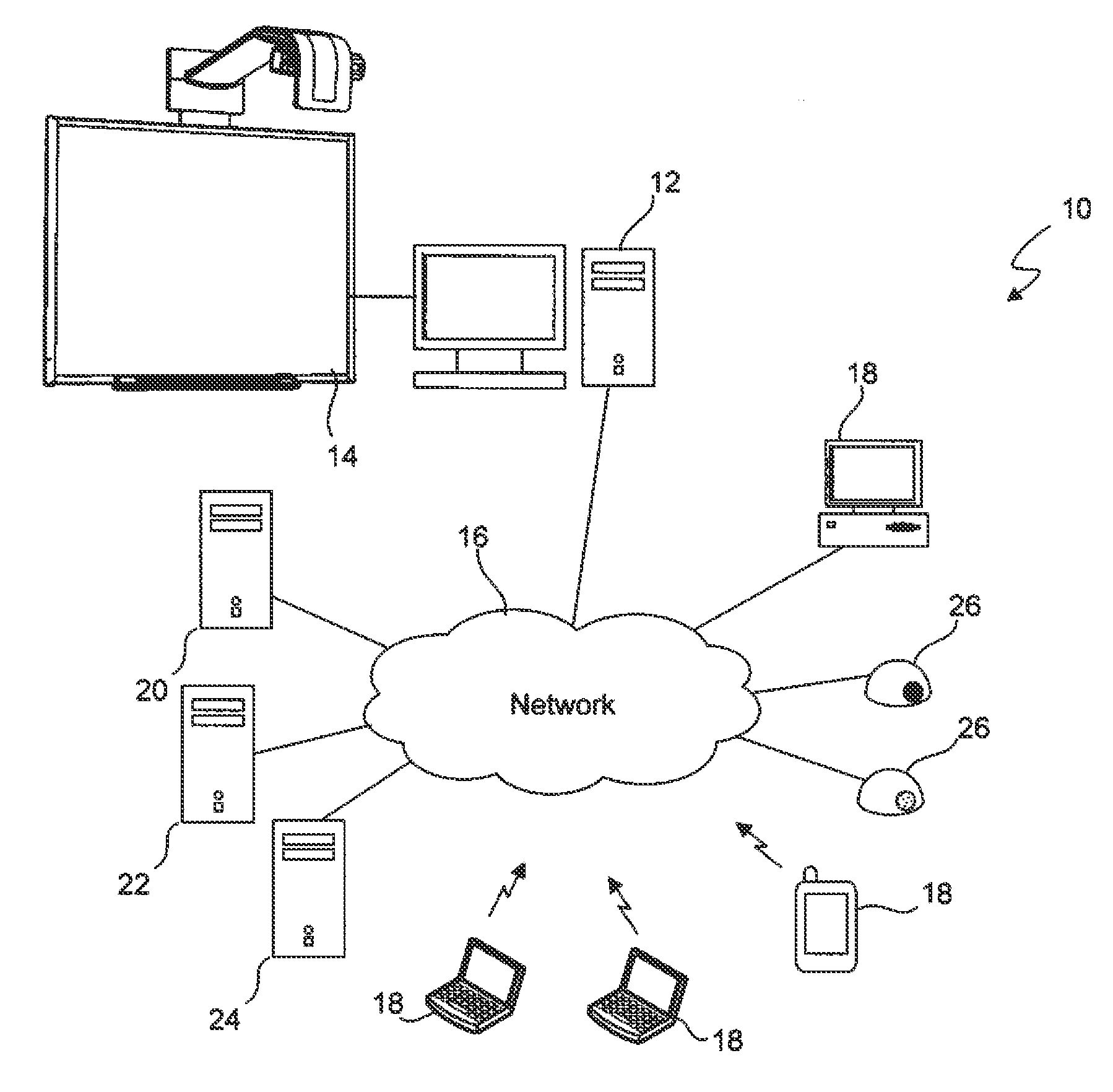 Method for coordinating resources for events and system employing same
