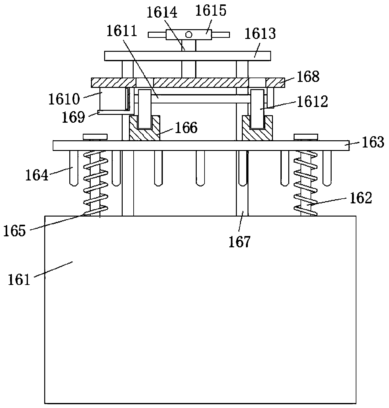 Insulating layer detection device for crosslinked polyethylene cable processing