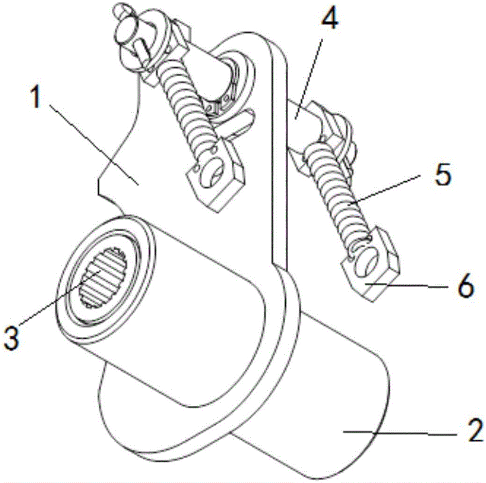 Breaker opening sector plate device