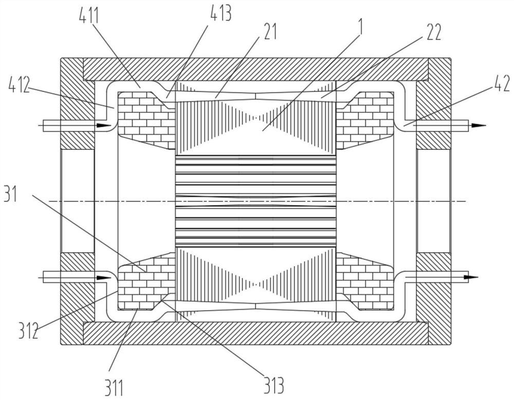 Stator assembly, motor and air conditioner